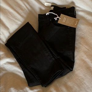 Madewell black high rise skinny jeans size 26T